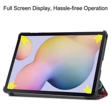 Slim Fit Dekseldeksel Til Samsung Galaxy Tab S7/S8 - Graffiti