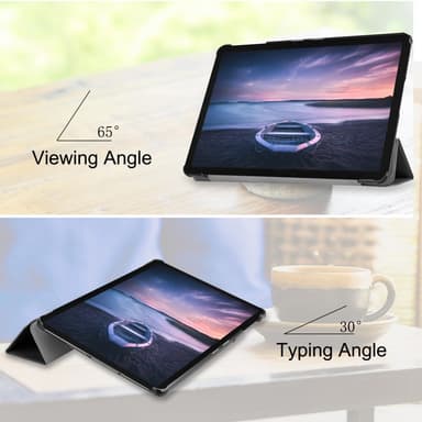 Slim Fit Deksel Til Samsung Galaxy Tab S4 10.5 - Svart