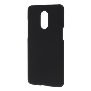 OnePlus 7 Deksel Plastskall Gummiert - Svart