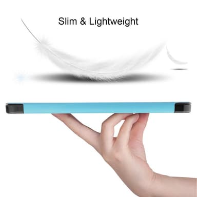 Apple iPad Air (2020) (2022) Slim Fit Trifoldbart deksel - Lyseblå