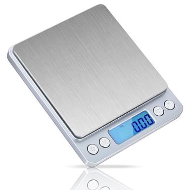 Husholdningsvekt Maks 2 kg, 0,1 gram rekkevidde