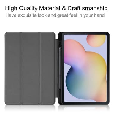Slim Fit Dekseldeksel til Samsung Galaxy Tab S7/S8 - Grå