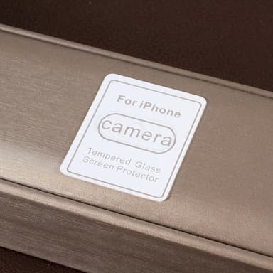 Beskyttende herdet glass for kameralinse til iPhone XS Max