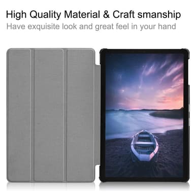 Slim Fit Deksel Til Samsung Galaxy Tab S4 10.5 - Svart
