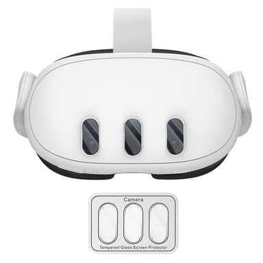 Oculus Meta Quest 3 VR WOLMTT Linsebeskytter Herdet Glassfilm