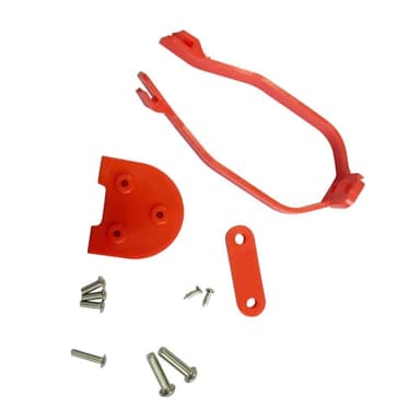 Xiaomi Mijia M365/M365 Pro Støttebrakettpakke Bakskjerm Stødskjerm - Rød