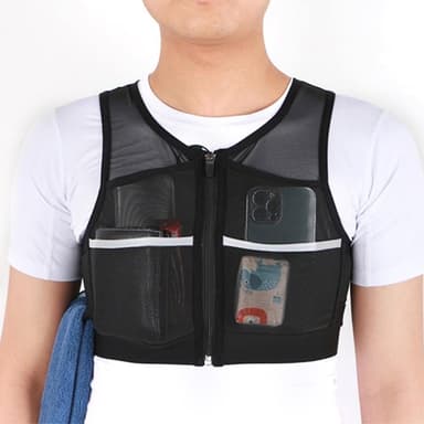 Hydreringsløpevest Vest Reflex Lommesykkelløp Maratonfotturer