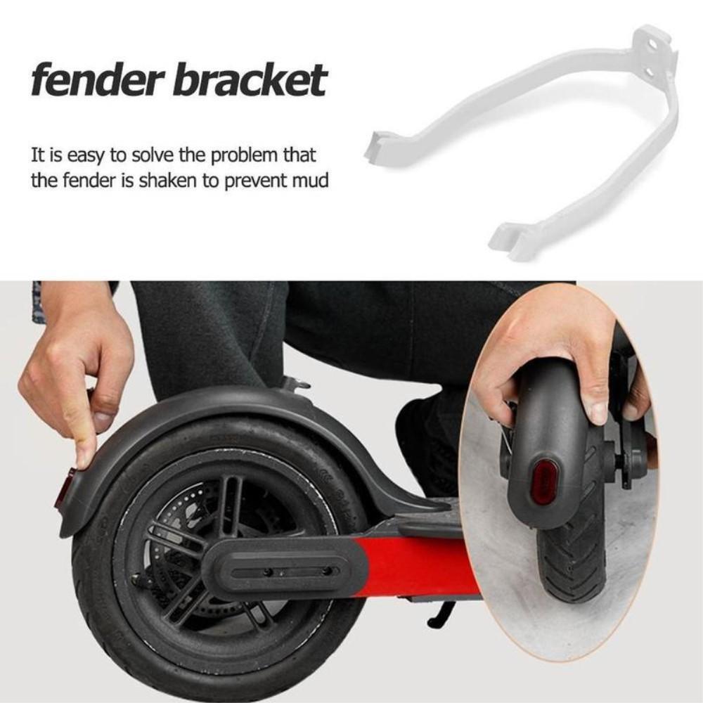 Xiaomi Mijia M365/M365 Pro Støttebrakettpakke Bakskjerm Stødskjerm - Rød