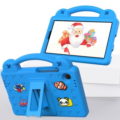 Til Samsung Galaxy Tab A9 EVA Foam Stativdeksel - Lyseblå