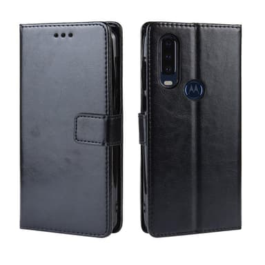 Motorola One Action Lommebok-deksel Svart