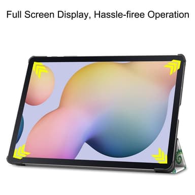Slim Fit Dekseldeksel Til Samsung Galaxy Tab S7 Plus/S8+ - Sommerfugler