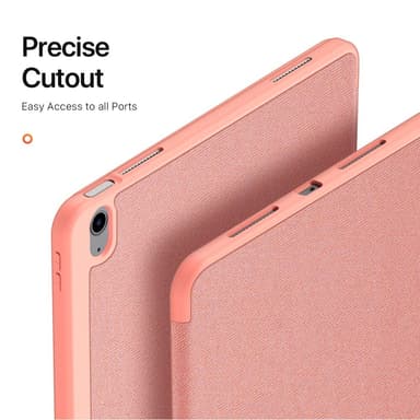 DUX DUCIS Domo iPad Air 13 (2024) Deksel Trefoldelig - Rosa