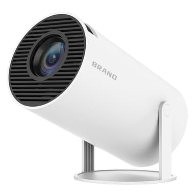 Bærbar smart projektor WiFi Bluetooth 4K HD-video hjemmekino LED-projektor