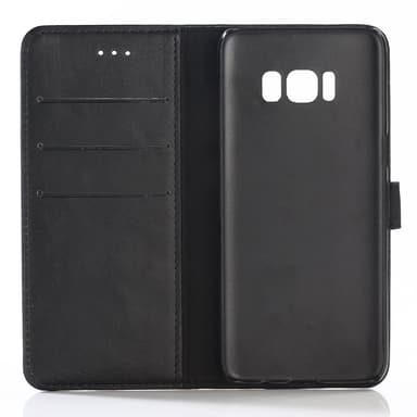 Samsung Galaxy S8 Plus Stylish lommebok-deksel Svart