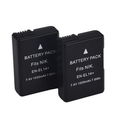 EN-EL14 Batteri til Nikon D3100 D5100 Coolpix P7000 P7800 Etc