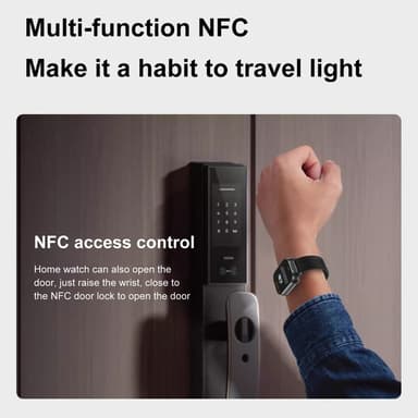 D8 Pro 2-i-1 Bluetooth-hodetelefoner og smartklokke Helseovervåking Silikonstropp
