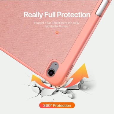 DUX DUCIS Domo iPad Air 13 (2024) Deksel Trefoldelig - Rosa