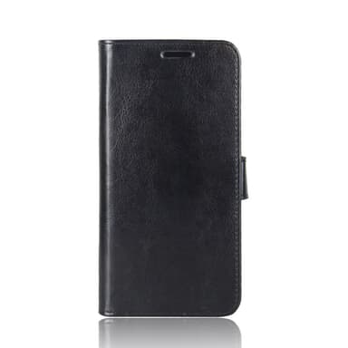 Huawei P20 Lite lommebok-deksel Crazy Horse Svart