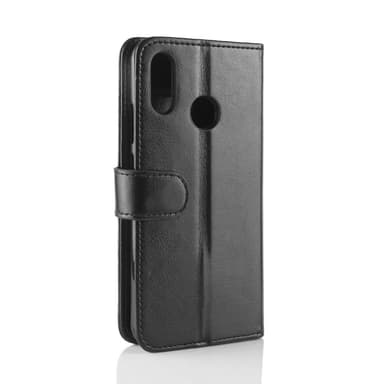 Huawei P20 Lite lommebok-deksel Crazy Horse Svart