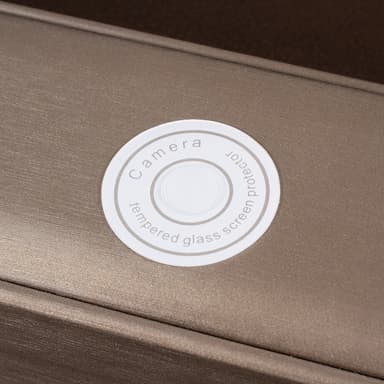 Beskyttende herdet glass for kameralinse til iPhone XR