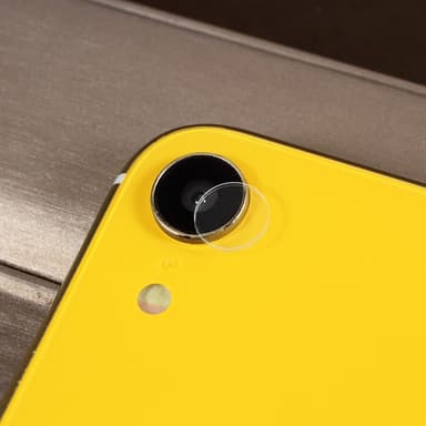 Beskyttende herdet glass for kameralinse til iPhone XR