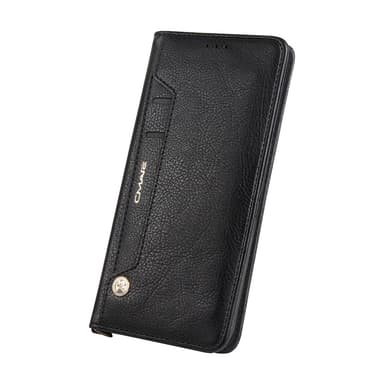 CMAI2 Litchi Lommebok-deksel til Samsung Galaxy S8 Plus - Svart