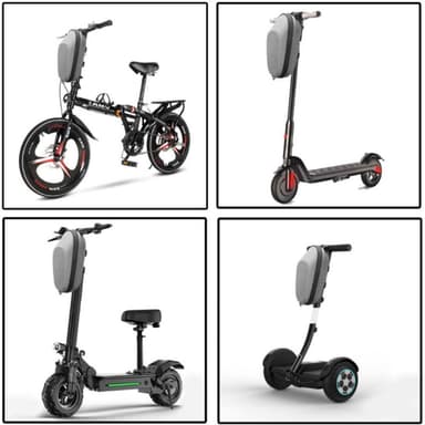 Veske til Xiaomi M365 Elektrisk Scooter Hard Shell - Svart