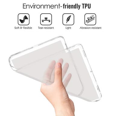 Samsung Galaxy Tab A 10.1 (2019) TPU Deksel - Gjennomsiktig