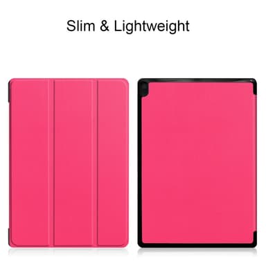 Trifoldbart deksel til Lenovo Tab E10 - Rosa
