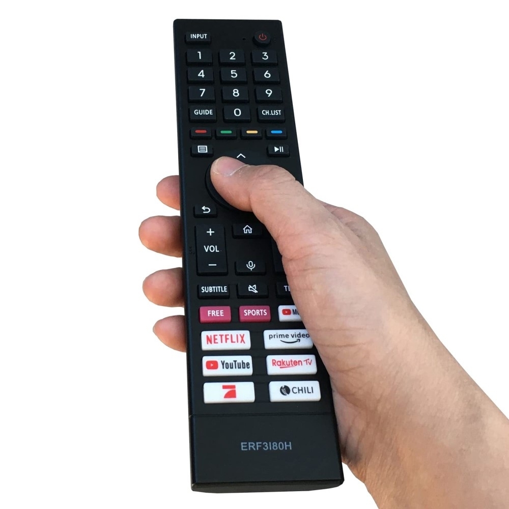 Erstatning av TV-fjernkontroll for ERF3I80H for Hisense TV