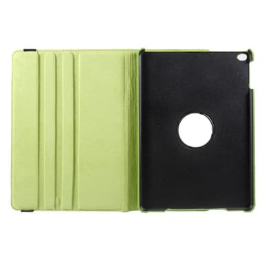 Deksel iPad (2017/2018) /iPad Air, 360 Rotasjon Blomster - Grønn