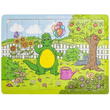 BOLIBOMPA Puzzle Dragon, I hagen, puslespill 24 brikker, 3-6år