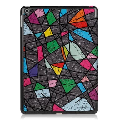iPad 9.7"" (2017/2018) Trifoldbart deksel med smal passform - geometrisk