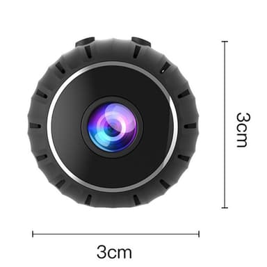 X10 Mini Spy Kamera Trådløs Wifi IP Hjemmesikkerhetskamera HD 1080P