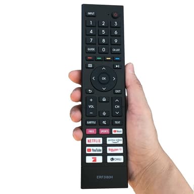 Erstatning av TV-fjernkontroll for ERF3I80H for Hisense TV