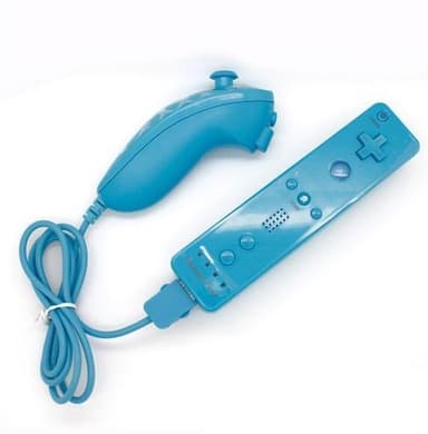 Kompatibel med Wii & Wii U-kontroller Set Motion Plus Bulk White