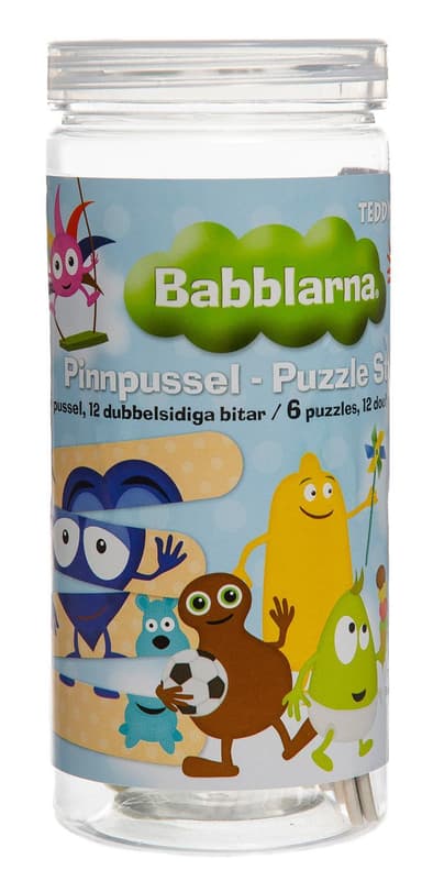 Babblarna - Pinnepuslespill
