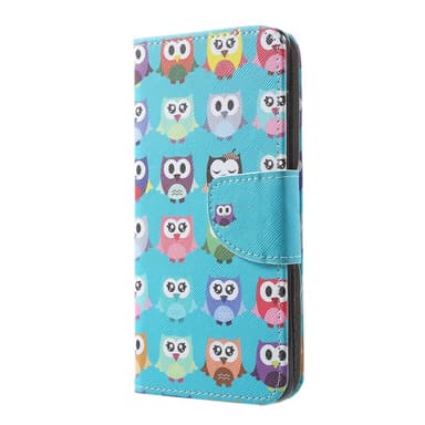 Samsung Galaxy S10+ Lommebok-deksel - Flere ugler