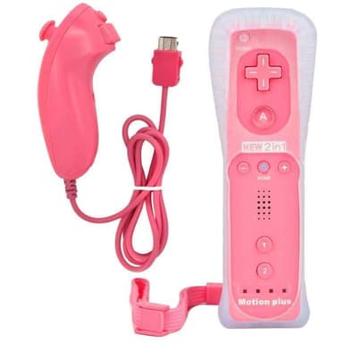 Kompatibel med Wii & Wii U-kontroller Set Motion Plus Bulk Blue