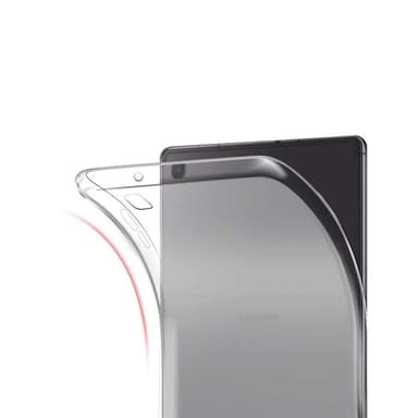 Samsung Galaxy Tab S6 Lite TPU Deksel - Frostet Gjennomsiktig