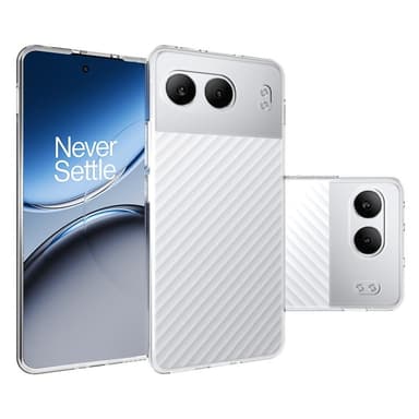 Til OnePlus Nord 4 Deksel TPU Ripebestandig Gjennomsiktig Deksel