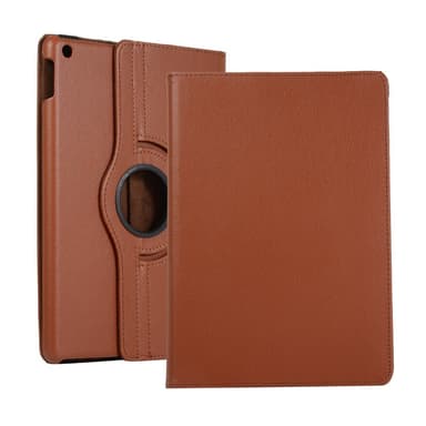 360 Rotasjonsveske Apple iPad 10.2 2021/2020/2019 - Brun