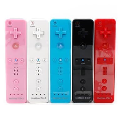Kompatibel med Wii & Wii U-kontroller Set Motion Plus Bulk Blue
