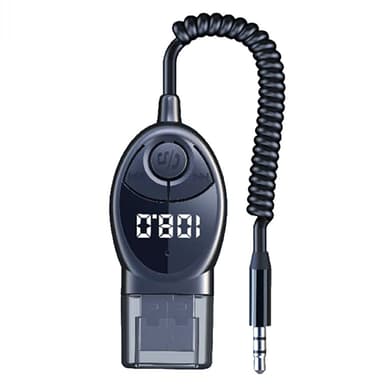 W8 lydadapter Bluetooth-mottaker FM-sender med kabel
