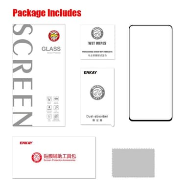 ENKAY Xiaomi Redmi Note 9 Herdet Glass 0.26mm