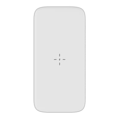 Bærbar Lader Powerbank 10000mAh QI 15W PD 20W/QC 22.5W - Hvit