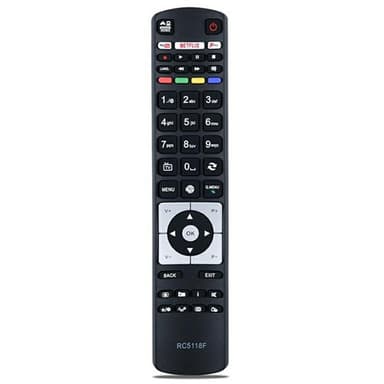 Erstatning av fjernkontroll for RC5118F For Hitachi TV