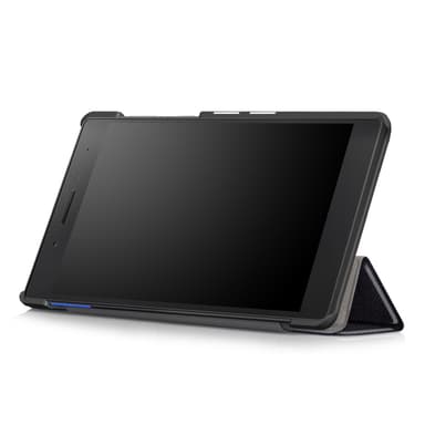 Tri-fold deksel til Lenovo Tab 7 Essential Wifi (IKKE LTE/4G) - svart