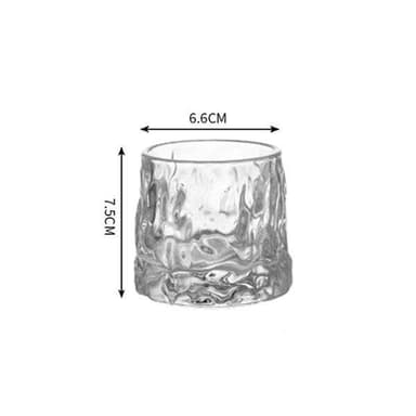 Roterende whiskyglass / tumblerglass 360 grader