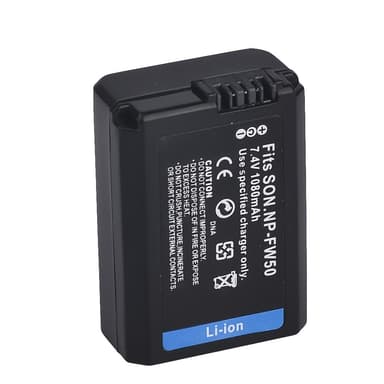 NP-FW50 Batteri til Sony NEX-5 NEX-3 NEX-3 NEX-5A NEX-5K SLT-A33